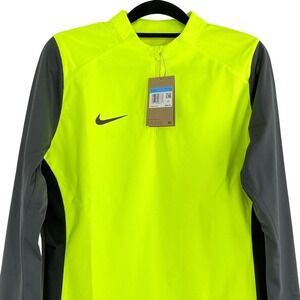 NEW Nike Strike Women's‎ Medium Storm-FIT Drill Soccer Top Volt Pullover Jacket